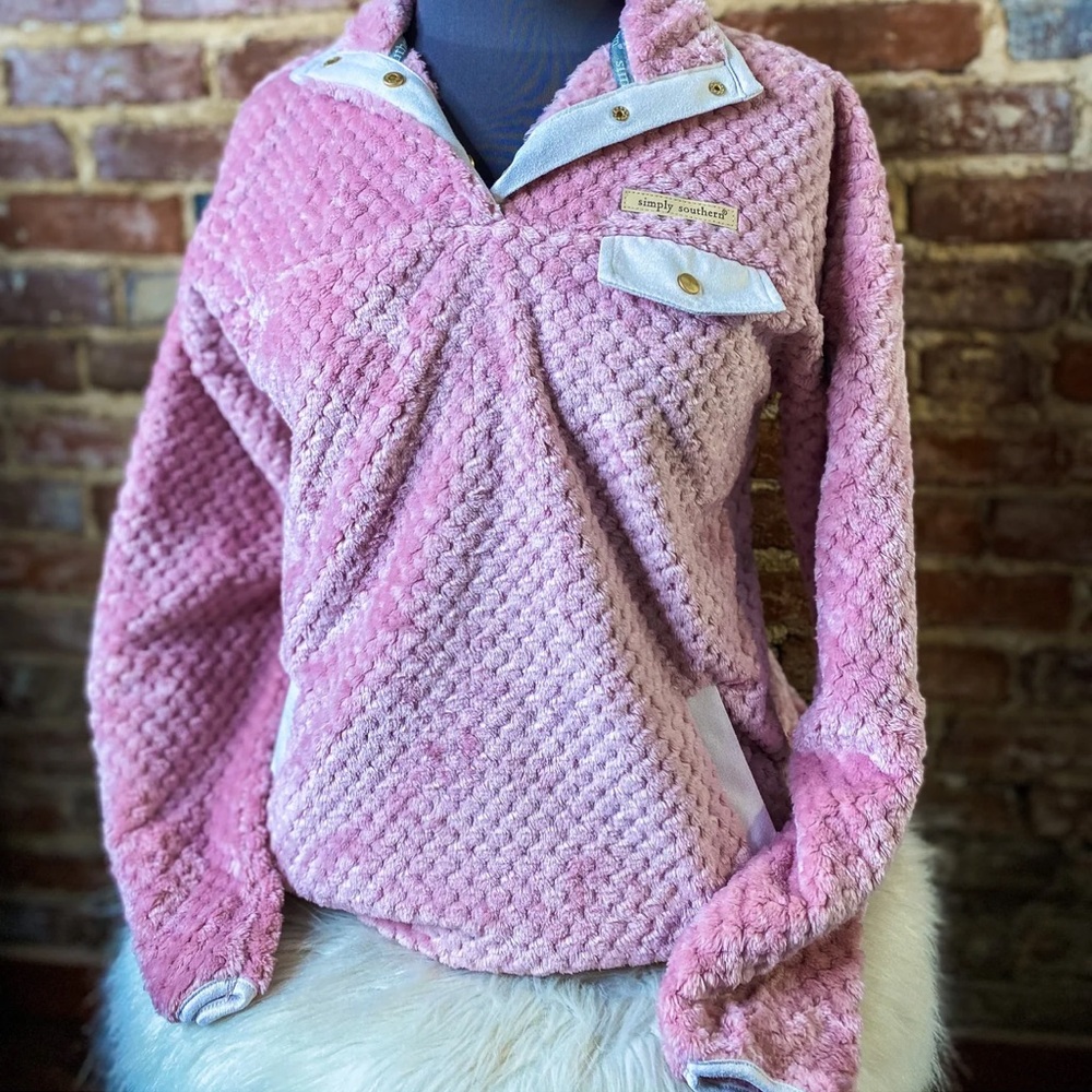 Simply Southern Pink Pullover